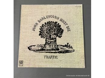 Traffic John Barleycorn Must Die Record Album