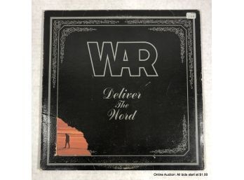 War Deliver The World Record Album