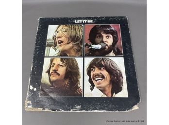 The Beatles Let It Be Vinyl Record Album