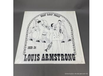 Louis Armstrong Great Early Vocals Record Album