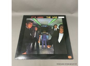 The Who It's Hard Record Album