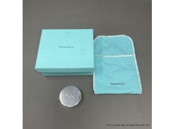 Tiffany & Co. Sterling Silver Monogramed Tape Measure 67 Grams