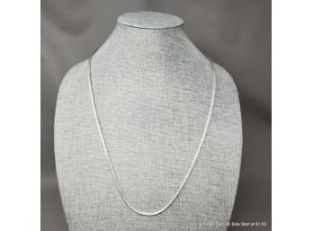 Sterling Silver 30in. Chain Necklace 33 Grams