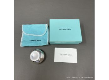 Tiffany & Co. Elsa Peretti Sterling Silver Small Pillbox 31 Grams