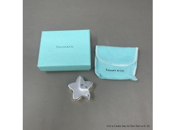 2003 Tiffany & Co. Sterling Silver Star Trinket Box 39 Grams