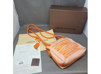 Louis Vuitton Cruise Line Rider Bag In Orange