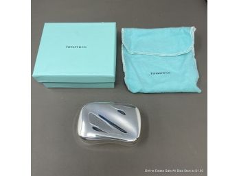 Tiffany & Co. Elsa Peretti Sterling Silver Wave Box 123 Grams