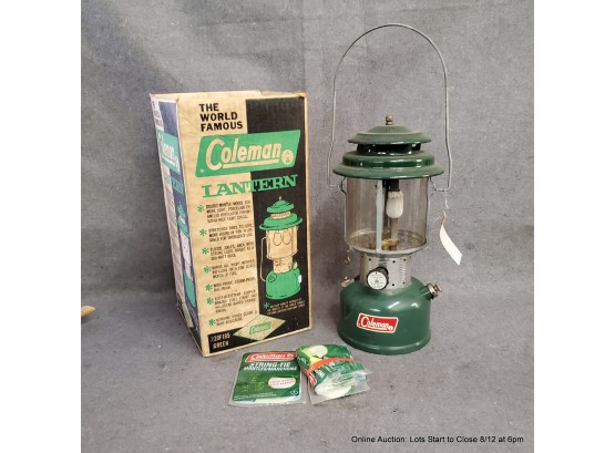 Coleman Lantern Model 220 With Original Box
