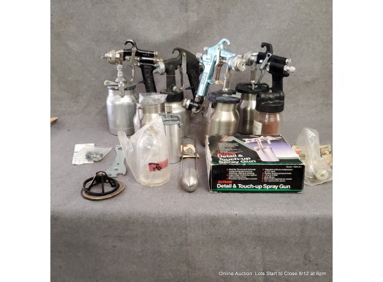 Paint Spray Guns And Related: Binks, Campbell Hausfeld And More