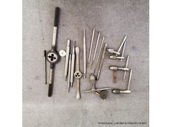 Assorted Thread Cutting Tools And Related