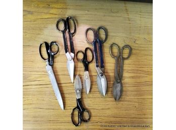 Heavy Duty Industrial Scissors & Shears: Wiss, Cutrite, Midwest Standard: 8' To 12'