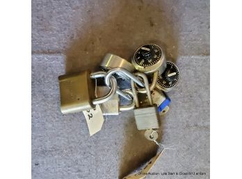Collection Pad Locks & Combination Locks (with Keys & Combos)