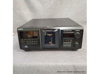 Sony Mega Storage 400 CD Disc Changer CDP-cX400