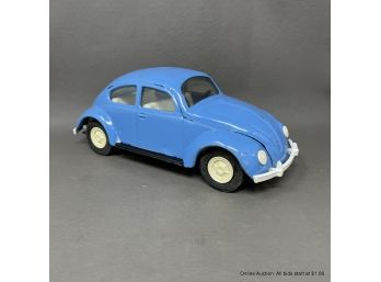 Vintage VW Beetle Metal Tonka Volkswagen Bug Replica Toy Vehicle In Blue