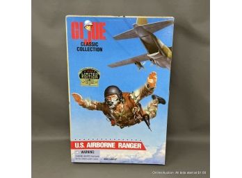 G.I. Joe Classic Collection 1996 Limited Edition U.S. Airborne Ranger Action Figure In Original Sealed Box