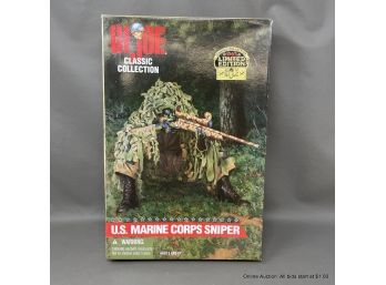 G.I. Joe Classic Collection 1996 Limited Edition U.S. Marine Corps Sniper In Original Sealed Box