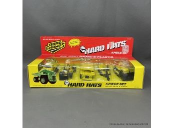 Die Cast Metal And Plastic 5-Piece Construction Vehicle Toy Set In Original Sealed Box