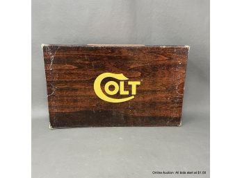 Original Retail Colt .38 Caliber BOX ONLY
