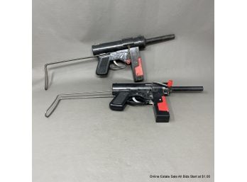 Pair Of Mattel Vintage Toy Sub Machine Cap Guns