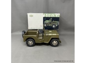 Tonka No. 251 Military Toy Jeep Truck