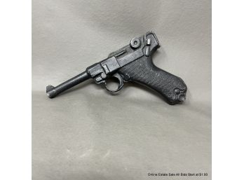 Cast Aluminum Luger Pistol Replica