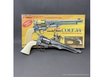 Hubley Model 1860 Colt .44 Full-size Operating Replica With Original Box