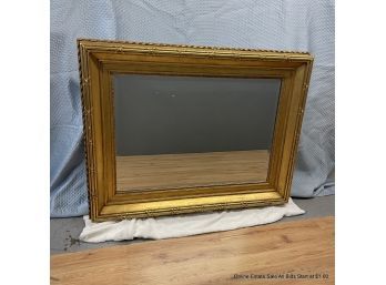 Large Gilded Beveled Mirror (Local Pickup Only)
