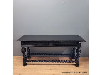 High Gloss Ebonized Server/Hall Table (local Pickup Only)
