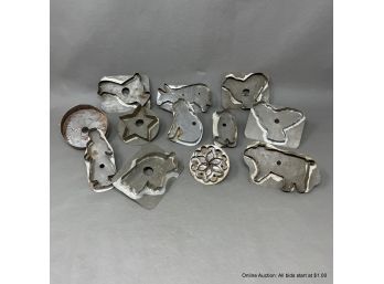 Lot Of Vintage Cookie Cutters