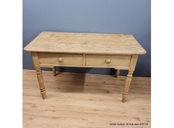 Antique Pine Sideboard/Desk (local Pickup Only)