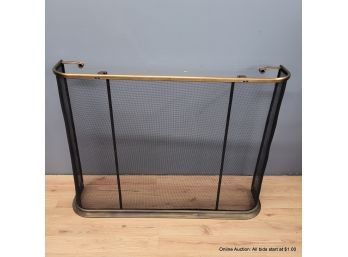 Bronze Fireplace Screen (local Pickup Only)