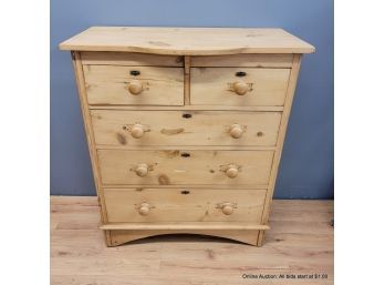 Pine Chest Of Drawers (Local Pickup Only)