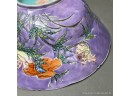 Rare Chinese Jiaqing Marked Purple Ground Bowl 19th Century