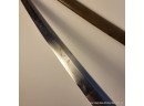 Antique Japanese Katana Sword With Floral Tsuba And Shark Skin Handle Meiji Period