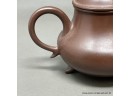 Very Rare Yixing Teapot On Three Legs Signed