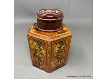Chinese Qing Dynasty Hexagonal Tea Caddy