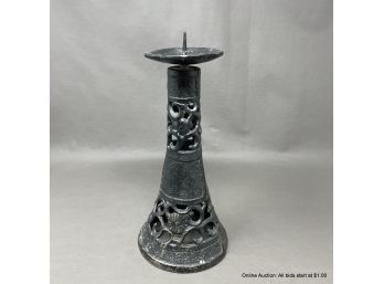 Cast Iron Chinese Candle Stand
