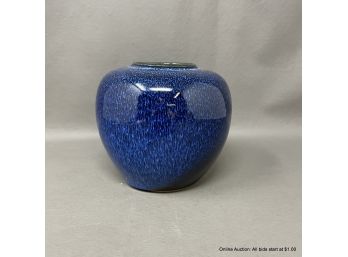 Blue  Japanese Ceramic Vase
