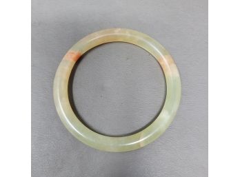 Jade Bangle Pale Green And Russet