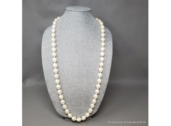 Chanel Imitation Pearl Strand Necklace