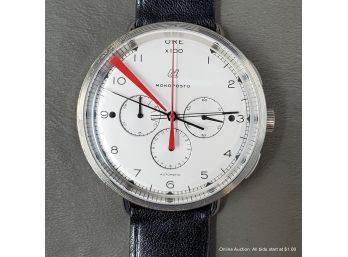 Monoposto Stainless Steel Automatic Chronograph Wristwatch