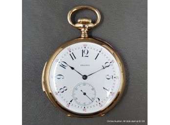 Brassus 14K Yellow Gold Repeater Pocket Watch