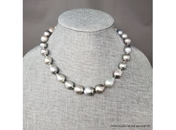 Graduated Cultured Tahitian Pearl Strand 18.5 Inches