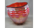 Original Dale Chihuly Macchia Vessel Signed (Local Pick Up Or UPS Store Ship Only)