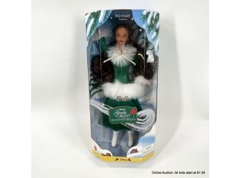 Beauty And The Beast Enchanted Christmas Belle Doll And Ice Skates In Original Unopened Box