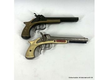 Pair Of Pirate Flintlock Toy Cap Guns