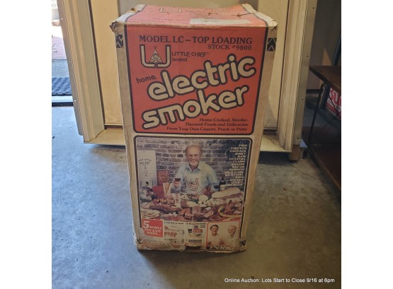 Little Chief Electric Smoker (top Loading)