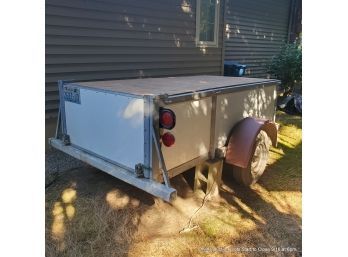 Utility Trailer 4' X 8' With Two Brand New Tires