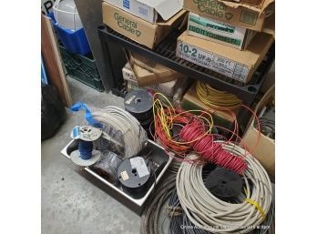 Large Lot Of Wire