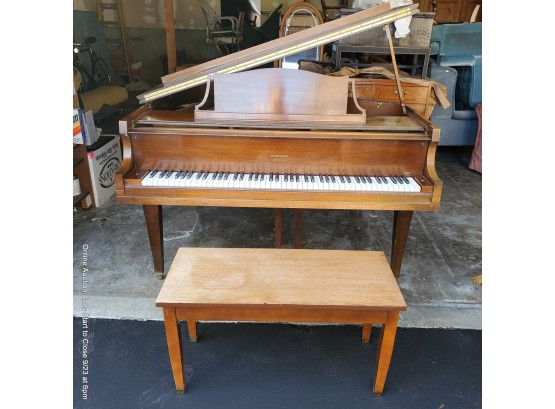 Hamilton By Baldwin  Baby Grand Piano With Bench